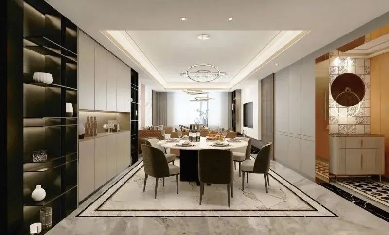 现代轻奢装修风格家居该怎么搭配