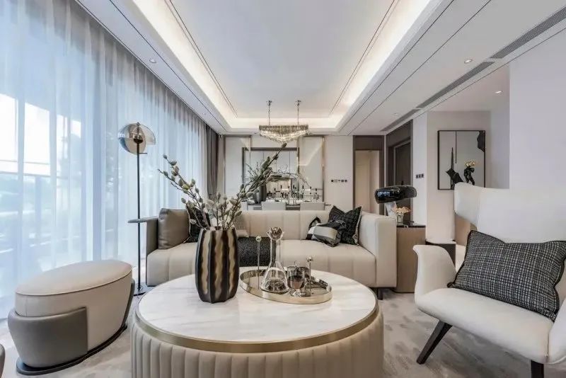 现代轻奢装修风格家居该怎么搭配