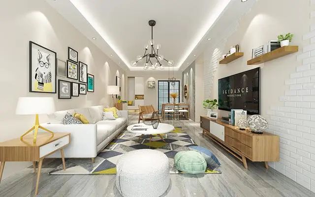 客厅颜色这样装修设计搭配，你喜欢哪一款呢？